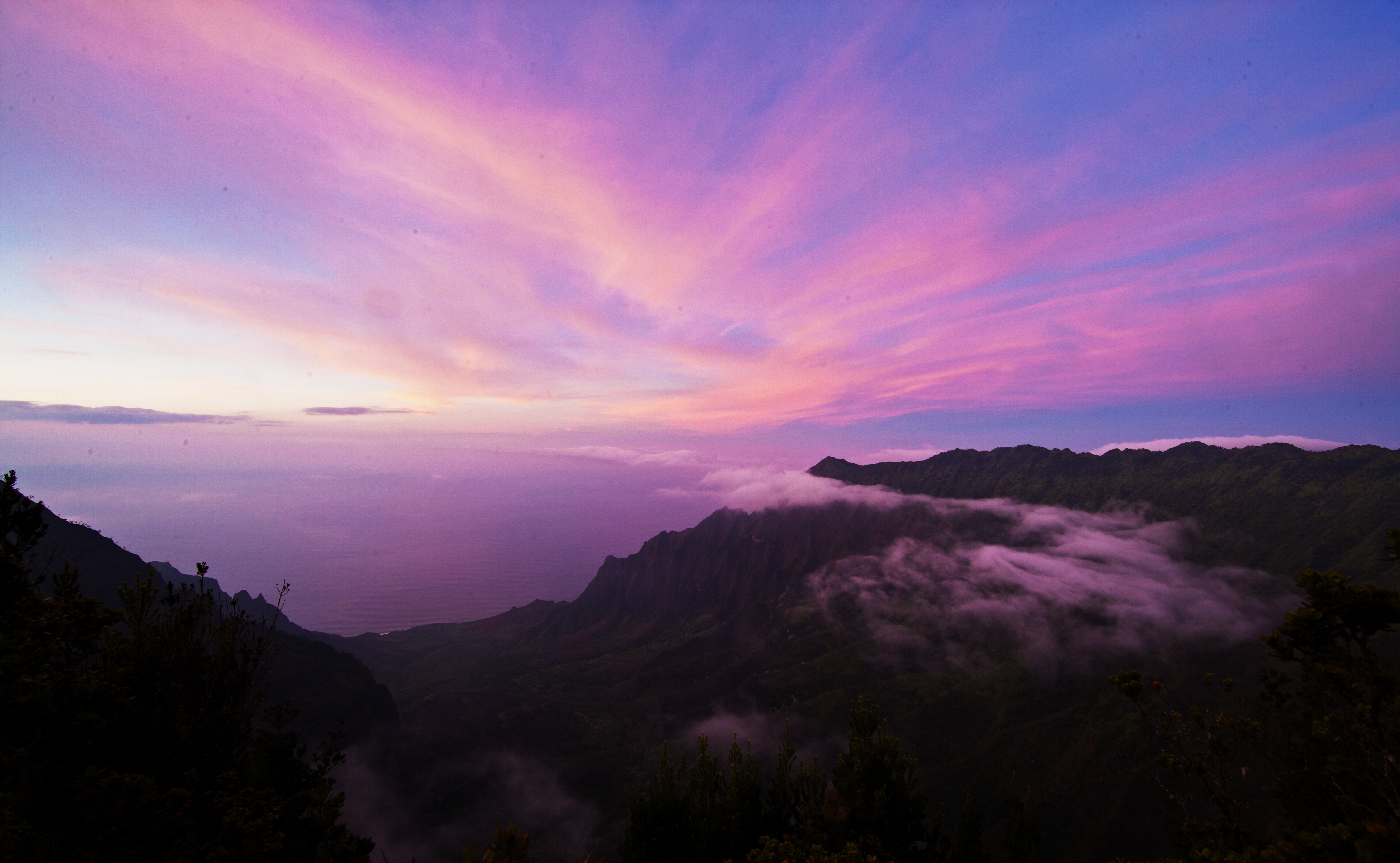 Naapali Sunset Evening Colors